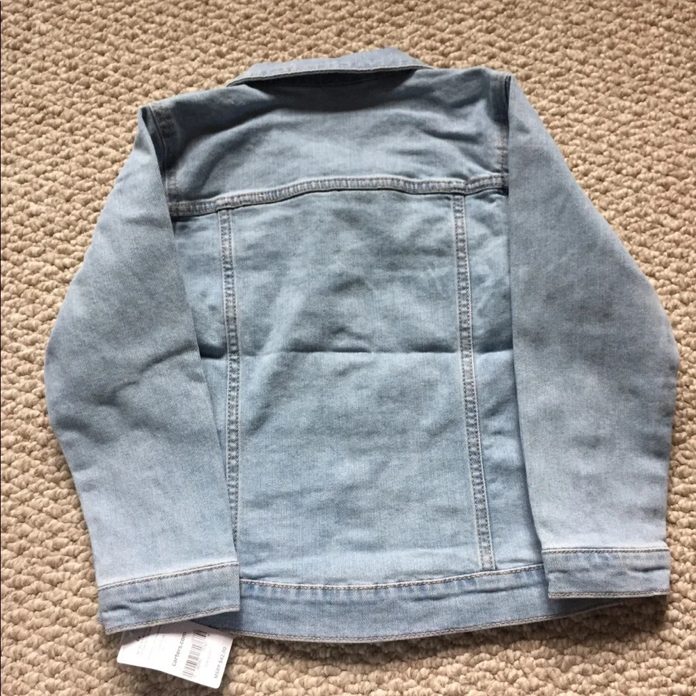Girls jean‎ jacket size 6X
